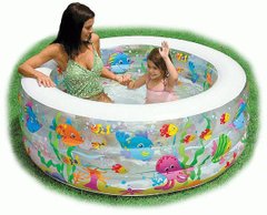 арт. 58480 Бассейн Рыбки Intex (152х56см)