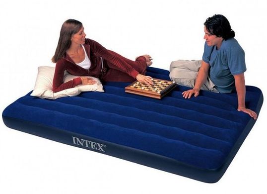арт. 68759 Надувной матрас Classic Downy Airbeds Intex (152х203х22см)
