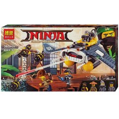 арт. 10716 Конструктор Bela Ninjago Movie Бомбардировщик «Морской дьявол»