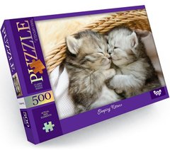 Пазлы Спящие котята 500 элементов (Dankotoys) 500-13-04