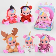 Пупс Cry Babies говорит, смеется, плачет