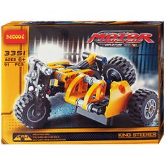 Конструктор Decool 3351Мотоцикл с коляской