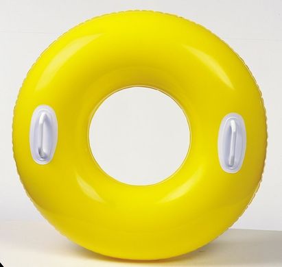 арт. 59258 Надувной круг Intex Hi-gloss с ручками (76см)