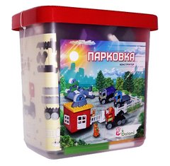 арт.013888/11 Конструктор "Парковка" 124 детали (ТМ Doloni)