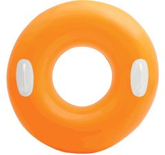 арт. 59258 Надувной круг Intex Hi-gloss с ручками (76см)