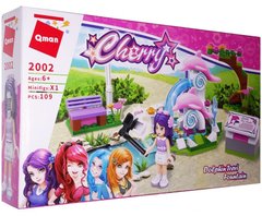 арт. 2002 Конструктор Brick Cherry Фонтан с дельфином
