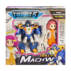 арт. Q1904 Трансформер Tobot 5 "Mach W и Долли"