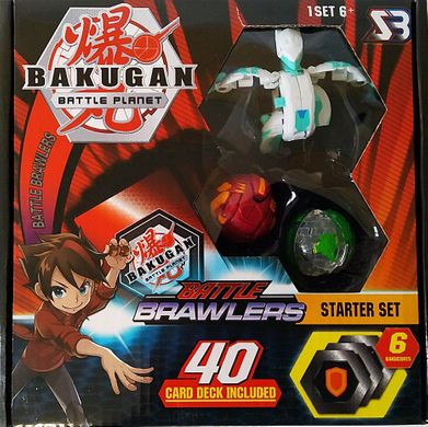 арт. 604-13 Настольная игра Bakugan starter pack 3в1