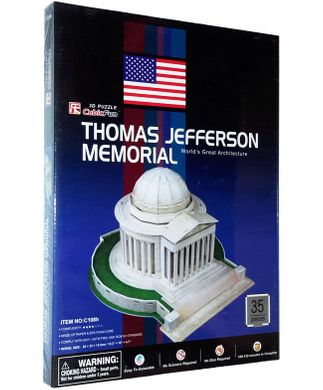 3D Пазл Мемориал Джефферсона № С108Н