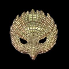 Золотая маска для Vip клиентов Ястреб из сериала Игра в кальмара