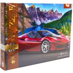 Пазлы 1500 эл Спорткар, Национальный парк Банф, Канада (Dankotoys) 1500-03-09