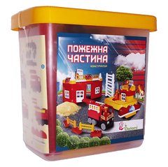 арт.013888/02 Конструктор "Пожарная Часть" 96 деталей (ТМ Doloni)