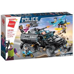 (R) Конструктор Qman 1930 Машина спецназа Police Battle Force