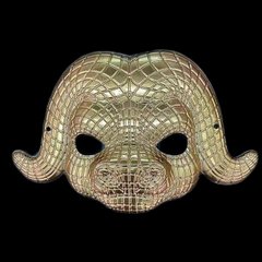Золотая маска для Vip клиентов Бык из сериала Игра в кальмара