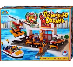 Конструктор Toyland 10221 Пожарная серия Пожарная охрана