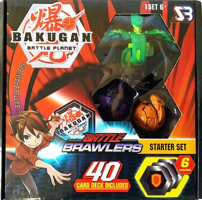 арт. 604-13 Настольная игра Bakugan starter pack 3в1