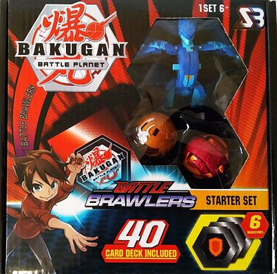 арт. 604-13 Настольная игра Bakugan starter pack 3в1