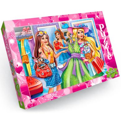 Пазлы Подружки на шопинге 260 элементов (Dankotoys) 260-12-14