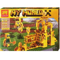 арт. 33156 Конструктор Lele Minecraft "Золотые замки"