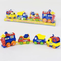 арт. 18008 Паровоз Play Train на магнитах в слюде (батарейки)