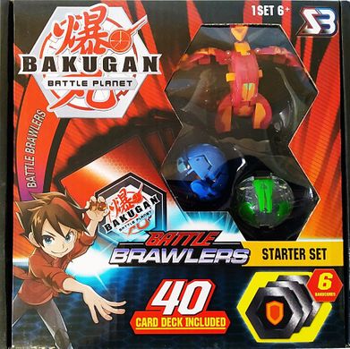 арт. 604-13 Настольная игра Bakugan starter pack 3в1