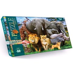 Пазлы В мире животных 1000 эл (Dankotoys) 1000-10-09