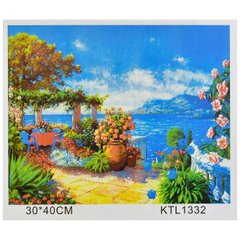 KTL 1332 Картина по номерам / рисование по номерам "Морской пейзаж"