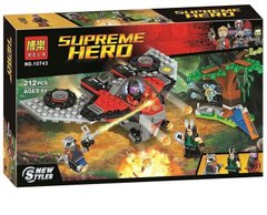 Конструктор Bela 10743 Supreme Hero Нападение Тазерфейса (Шокерфейса)