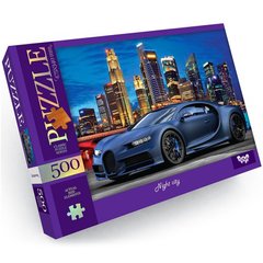 Пазлы Автомобиль, ночной город 500 элементов (Dankotoys) 500-13-11
