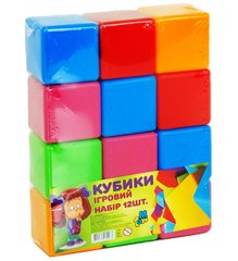 Кубики пластмассовые большие, M-Toys