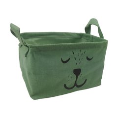 Корзина для игрушек/хранения вещей хлопок, водонепроницаемая пропитка, 20-16-13,5 см (CLR609)