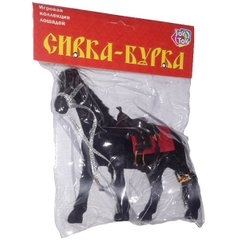 арт. 2545 Флокированная лошадка Сивка-бурка